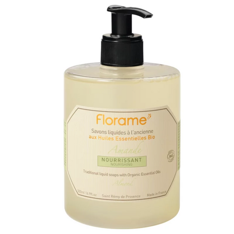 FLORAME - Traditionelle Mandel-Flüssigseife - Pflegen Sie Ihre Haut natürlich!