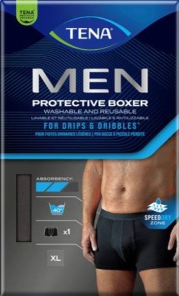 TENA Men Washable Underwear XL schwarz