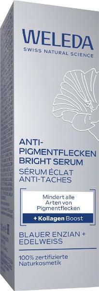 WELEDA Bright Serum Anti-Pigment Spots Blue Gentian & Edelweiss 30 ml