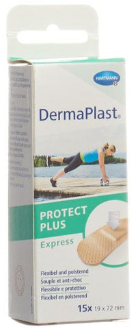 DERMAPLAST ProtectPlus Express 19x72mm 15 Stk
