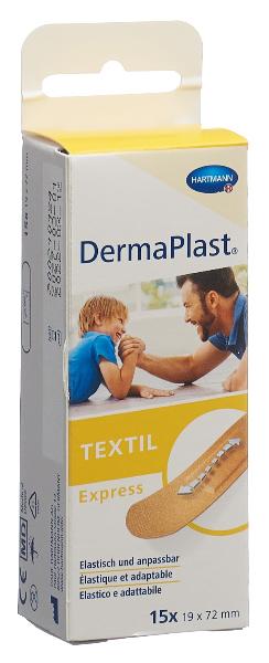 DERMAPLAST Text Expr Strips 19x72mm 15 Stk