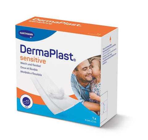 DERMAPLAST Sens Schnellverb 4cmx5m wei