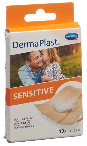 DERMAPLAST Sens Schnellverb 6x10cm bei 10 Stk