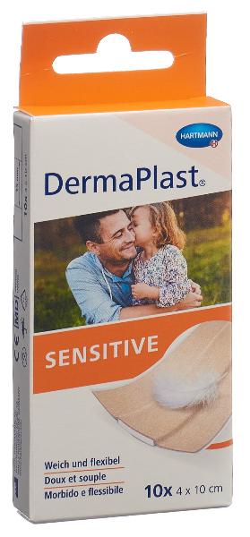 DERMAPLAST Sens Schnellverb 4x10cm bei 10 Stk