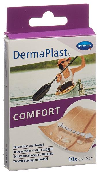 DERMAPLAST Comfort Schnellverb 6cmx10cm 10 Stk