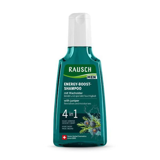 RAUSCH Energy-Boost Shampoo mit Wacholder, 200 ml
