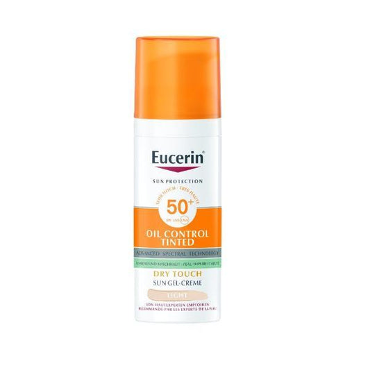 EUCERIN SUN Fa Oil Con Gel-Cr he LSF50+ Disp 50 ml