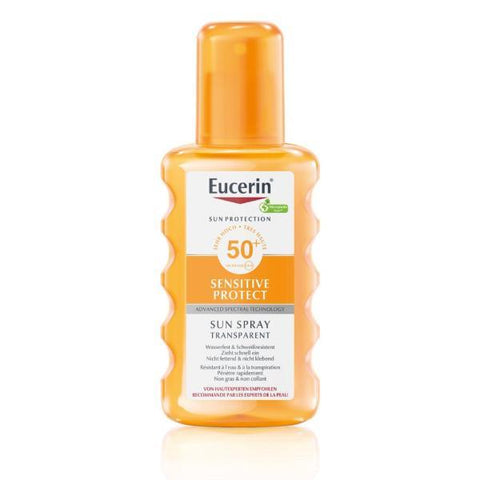 EUCERIN SUN Body Oil Cont Dry T tr LSF50+ 200 ml