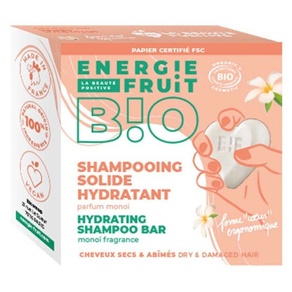SHAMPOOING SOLIDE MONOÏ CHEVEUX SECS CERTIFIE BIO PAR ECOCERT