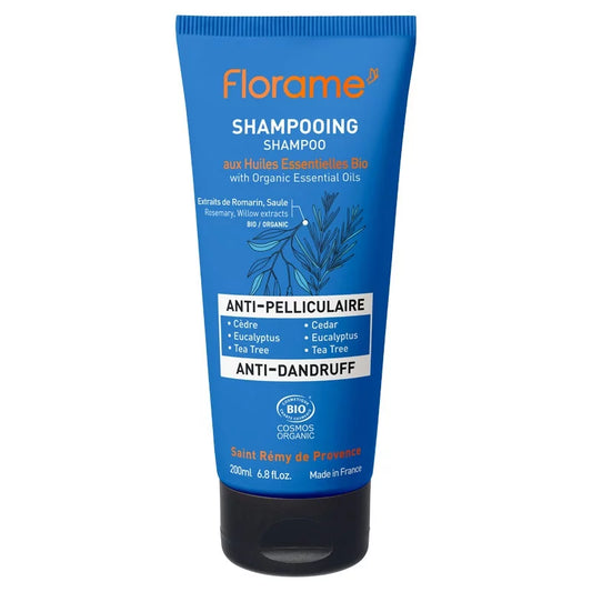 FLORAME - Shampoo biologico agli oli essenziali anti-forfora - Di' addio alla forfora! 🌿✨