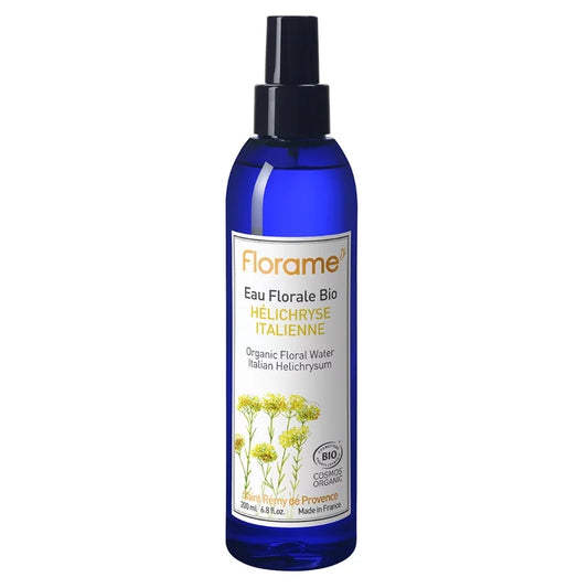 FLORAME - Eau florale biologique d'hélichryse italienne - Rafraîchissez et revitalisez votre peau ! 🌼✨