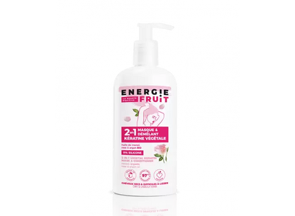 ENERGIE FRUIT - 2-in-1-Haarmaske mit Monoi-Rose - Beleben und Strahlen für schönes Haar! 🌟🌸