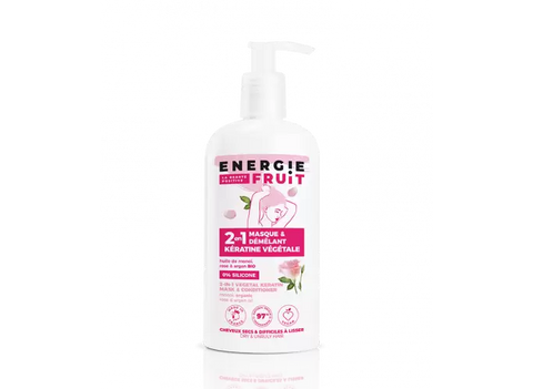 ENERGIE FRUIT - 2-in-1-Haarmaske mit Monoi-Rose - Beleben und Strahlen für schönes Haar! 🌟🌸