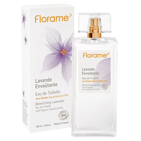 FLORAME - Incantevole Acqua di toilette alla lavanda organica - 100 ml - Sperimenta serenità e rilassamento 🌸✨