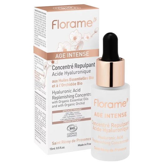 FLORAME - Concentré repulpant à l'acide hyaluronique - Âge Intense - Revitalisez et hydratez votre peau ! 🌟💧