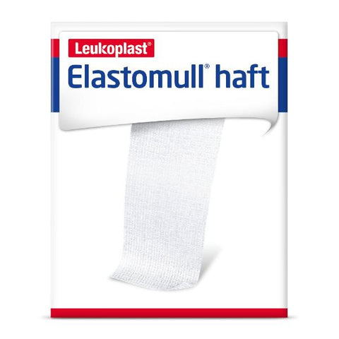 ELASTOMULL HAFT Gazebinde 20mx8cm weiss Rolle