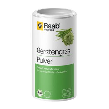 RAAB VITALFOOD Poudre d’herbe d’orge 140 g