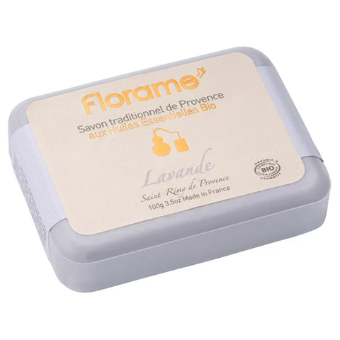 FLORAME - Organic Lavender Soap - Relaxing Cleanliness & Soothing Aroma 🌸🧼