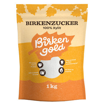 BIRKENGOLD Xylit Beutel konv. 1 kg