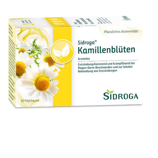 SIDROGA Fleurs de camomille 20 sachets 1,5 g