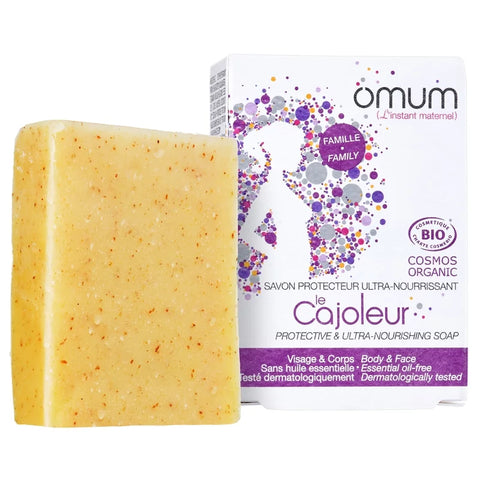 OMUM - Le Cajoleur Savon Nourrissant - Chouchoutez Votre Peau Naturellement ! 🌼💧