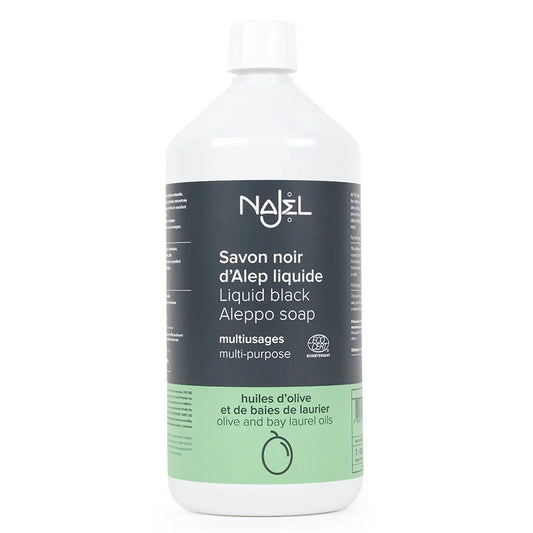 Najel - Savon noir liquide d'Alep - Revitalisez votre peau naturellement 🌱💧