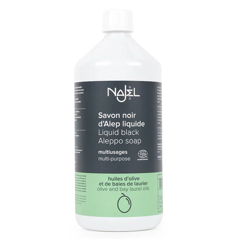Najel - Flüssige Aleppo-Schwarzseife - Beleben Sie Ihre Haut auf natürliche Weise 🌱💧