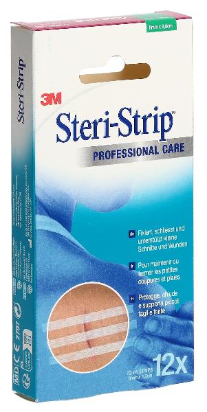 3M STERI STRIP 6x38mm weiss verstärkt 12 x 6 Stk