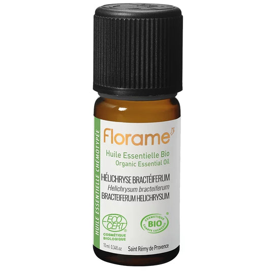 FLORAME - Huile essentielle d'hélichryse biologique - Rajeunissez votre peau naturellement ! 🌿✨