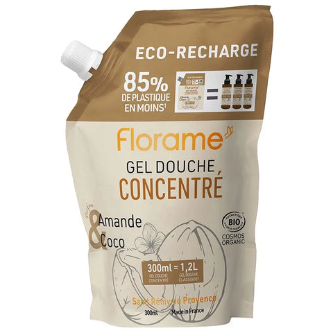 FLORAME - Konzentriertes Duschgel Nachfüllpack – Erfrischende Sauberkeit & Umweltfreundlich 🌊♻️