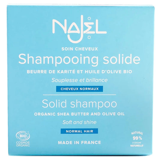 Najel - Organic Solid Shampoo for Oily Hair - Revitalize Your Scalp Naturally! 🌿💧