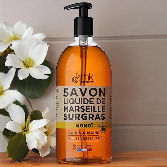MKL GREEN NATURE - Liquid Marseille Soap with Olive Oil – Indulge Your Senses! 🌿🧴