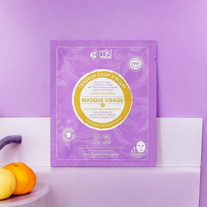 MKL GREEN NATURE - Gommage Visage Nourrissant & Rajeunissant à l'Huile d'Amande Bio - Exfolie & Révèle l'Éclat Naturel ! 🌟🌱