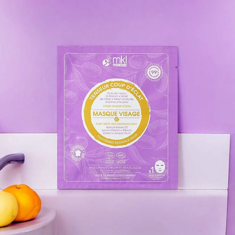 MKL GREEN NATURE - Gommage Visage Nourrissant & Rajeunissant à l'Huile d'Amande Bio - Exfolie & Révèle l'Éclat Naturel ! 🌟🌱