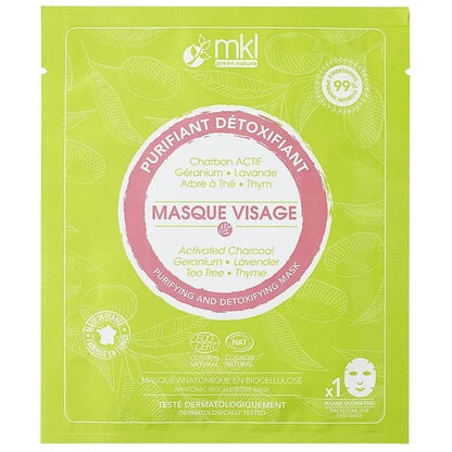 MKL VERT NATURE - Masque visage à l’argile régénérant (1 pièce) - Hydratez et faites briller votre peau 🌼💧