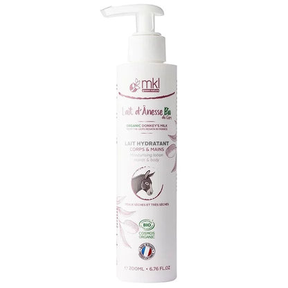 MKL GREEN NATURE - Lait Corps Hydratant au Lait d'Ânesse Bio (200ml) - Prenez Soin de Votre Peau Naturellement ! 🌱💧
