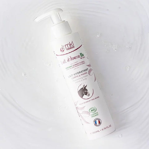 MKL GREEN NATURE - Lait Corps Hydratant au Lait d'Ânesse Bio (200ml) - Prenez Soin de Votre Peau Naturellement ! 🌱💧
