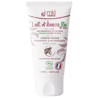 MKL GREEN NATURE - Organic Donkey Milk Hand Cream (50ml) - Revitalize Your Skin Naturally! ✋🌱