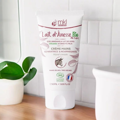 MKL GREEN NATURE - Organic Donkey Milk Hand Cream (50ml) - Revitalize Your Skin Naturally! ✋🌱