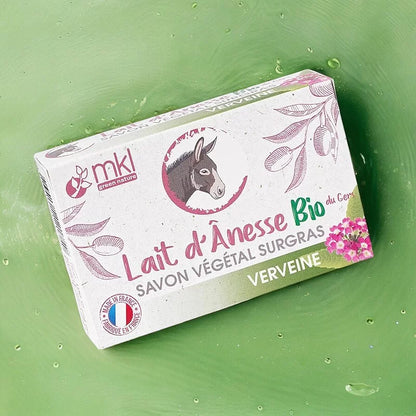 MKL GREEN NATURE - Donkey Milk Surgras Soap with Organic Verbena - Pamper Your Skin Refreshingly! 🌼✨