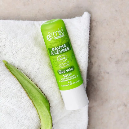 MKL GRÜN NATUR - Bio Aloe-Vera Lippenbalsam (4g) - Weiche und mit Feuchtigkeit versorgte Lippen warten! 🌱💖