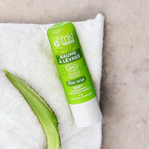 MKL GRÜN NATUR - Bio Aloe-Vera Lippenbalsam (4g) - Weiche und mit Feuchtigkeit versorgte Lippen warten! 🌱💖