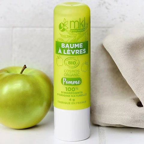 MKL GRÜNE NATUR - Bio-Apfel-Lippenbalsam (15 ml) - Pflege dein Lächeln auf natürliche Weise 🍏💚✨