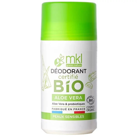 MKL GREEN NATURE - Antibacterial Roll-On Deodorant with Aloe Vera (50ml) - Stay Fresh & Confident! 🌱💧