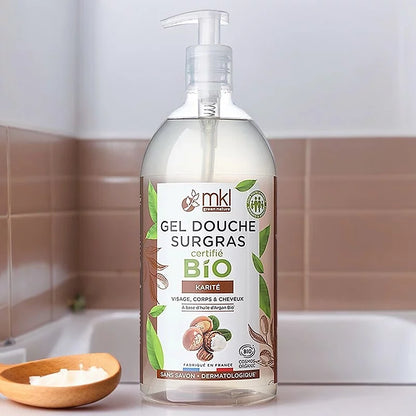 MKL GREEN NATURE – Bio-Sheabutter-Duschgel (200 ml) – Gönnen Sie sich die Güte der Natur! 🌱🛁