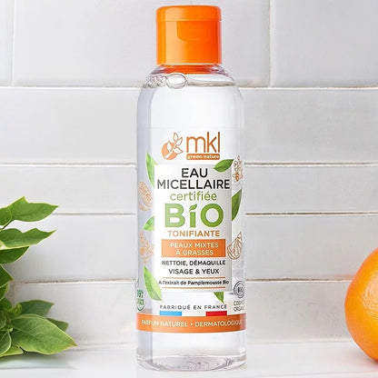 MKL GREEN NATURE - Tonisierendes Mizellenwasser mit Bio-Grapefruit-Extrakt - Belebt Ihre Haut! 🌟🍃