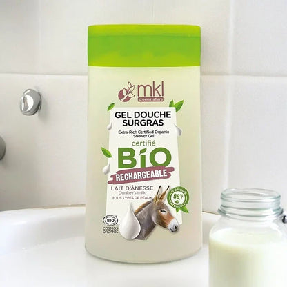 MKL GREEN NATURE - Organic Donkey Milk Shower Gel - Indulge in Nature's Best 🧖‍♀️✨