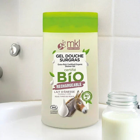 MKL GREEN NATURE - Organic Donkey Milk Shower Gel - Indulge in Nature's Best 🧖‍♀️✨