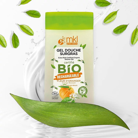 MKL GREEN NATURE - Energizing Lemon Zest Shower Gel (200ml) - Invigorate Your Senses! 🍋💦