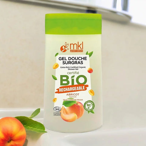 MKL GRÜNE NATUR - Bio-Aprikosenöl-Duschgel - Belebende Reinigung für strahlende Haut 🍑✨